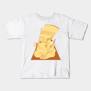 Terracotta Nefertiti and The Stars Kids T-Shirt